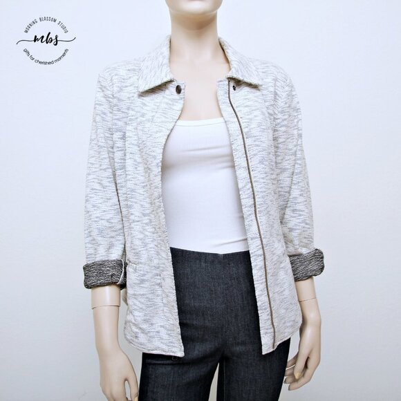 CAbi the Neo Marled Moto Zip Jacket - Picture 5 of 15